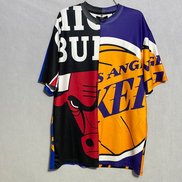 NBA Other - NBA Bershka Split Jersey Shirt